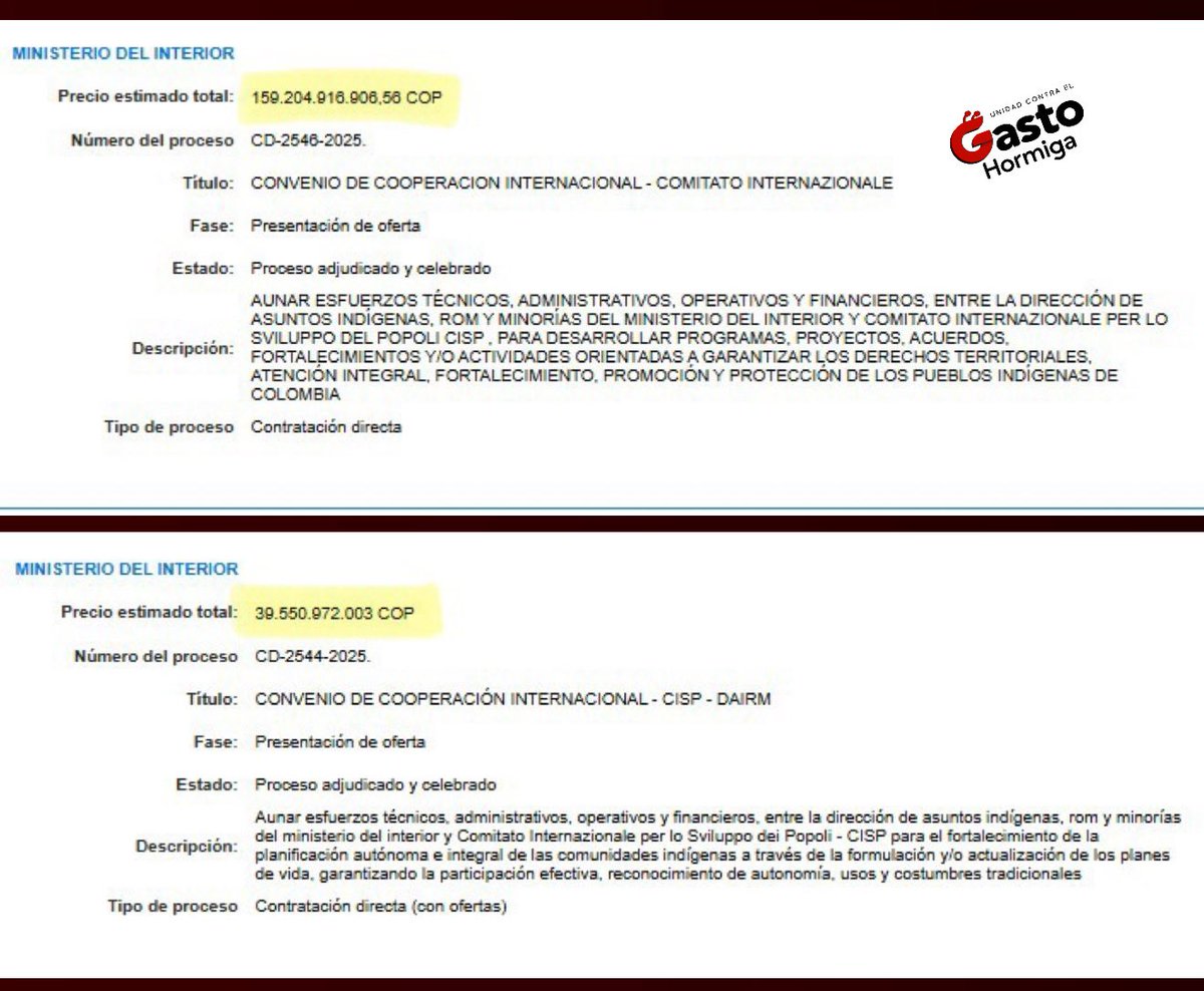 A pocas semanas de las elecciones legislativas, Benedetti firma convenios por 198 mil millones de pesos para repartir entre las comunidades indígenas, a través de una organización internacional, con objetos absolutamente gaseosos de ‘fortalecimiento’.

¿Intenciones electorales?