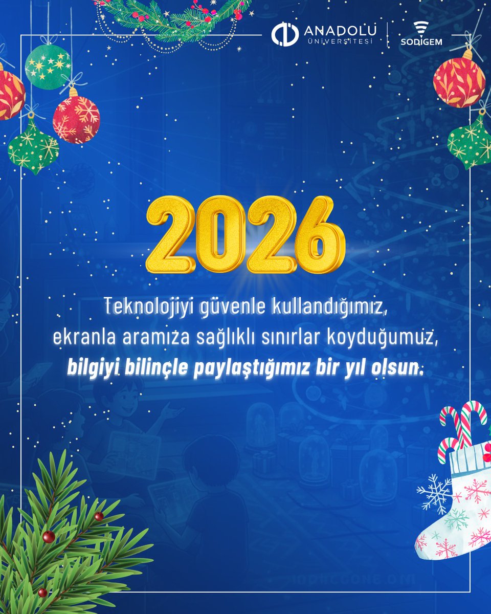 Anadolu Üniversitesi SODİGEM tweet media