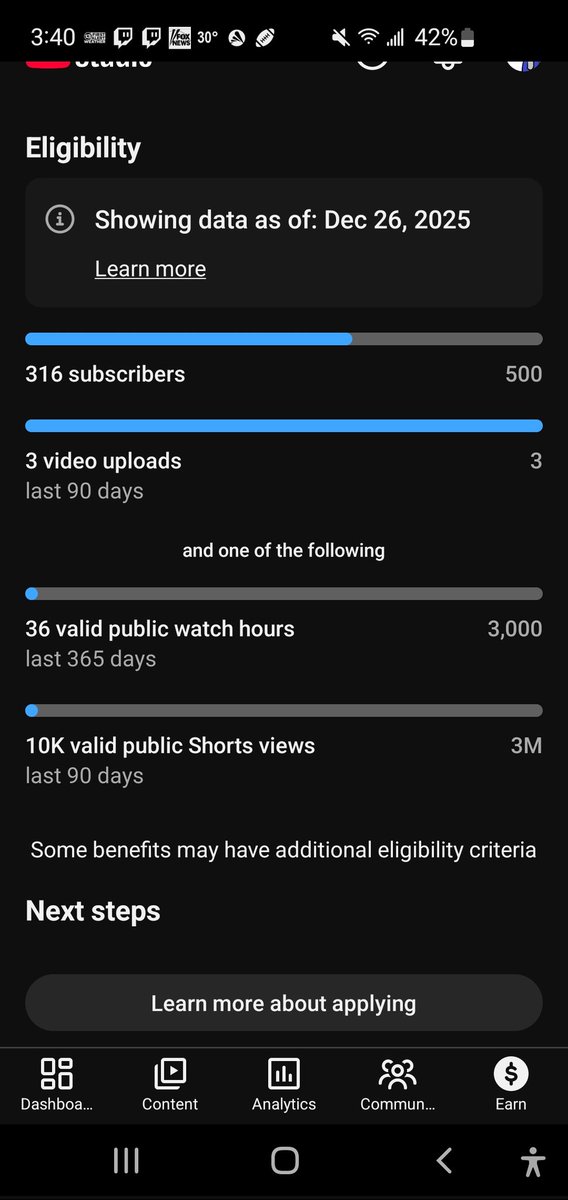 ReaderofBook's tweet image. #YouTuber 
#NewYear2026 
End of year youtube stats. Gonna improve next year