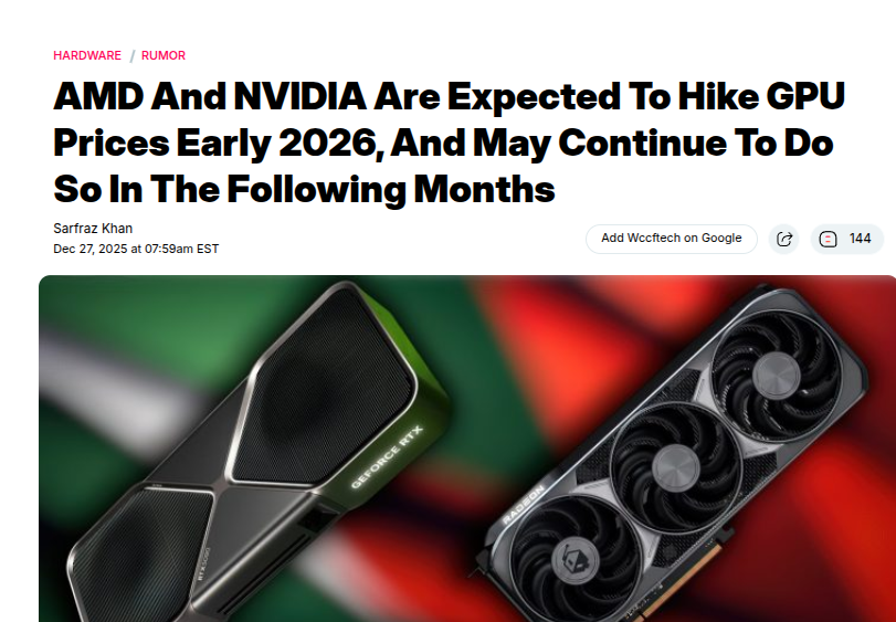 gpu price headline