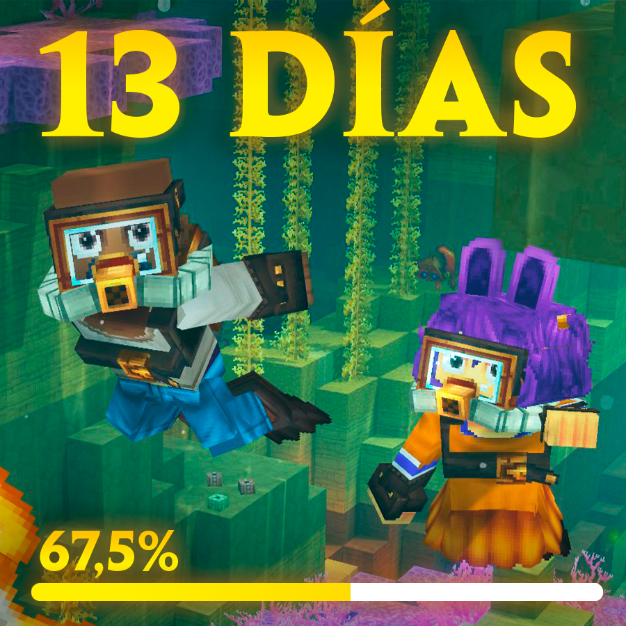 Quedan 13 DÍAS para que salga HYTALE! 🔥

Estamos a un 67,5% 📊