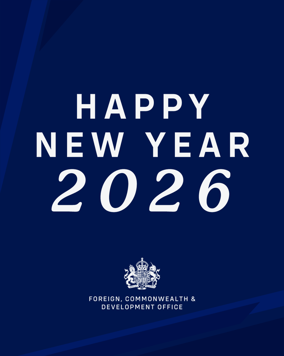 Best wishes to everyone celebrating a Happy New Year, in the UK and all over the world.