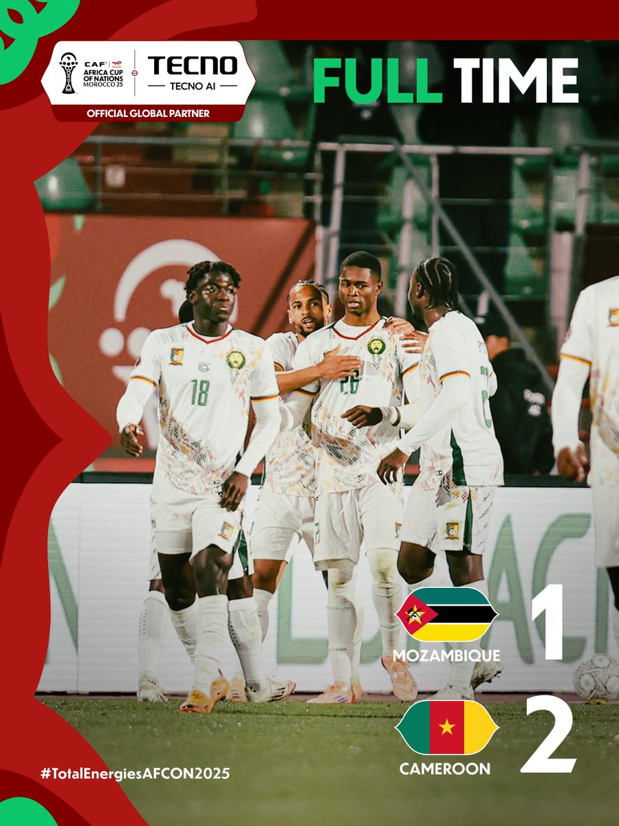 🇨🇲 62 minutes de jeu ce soir pour Danny lors de la victoire du Cameroun contre le Mozambique. #TeamAJA