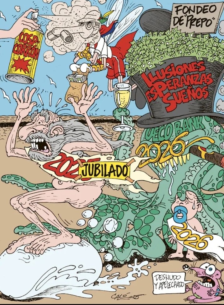 Brinden mientras puedan, porque el año que viene:
"VAMOS A ESTAR PEOR...!!!!"