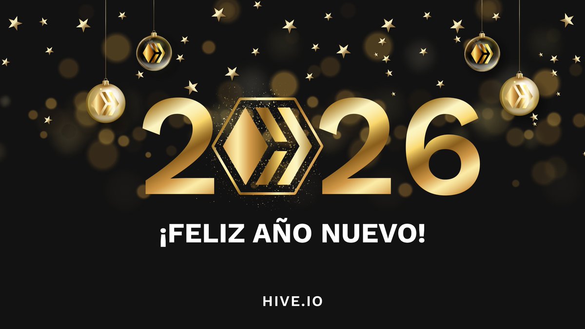 hiveblocks_es's tweet photo. 🎆🎇¡Feliz año nuevo para toda la comunidad!🤩

Un 2026 cargados de mucha energía para seguir construyendo. https://t.co/7tzmhpj9vY