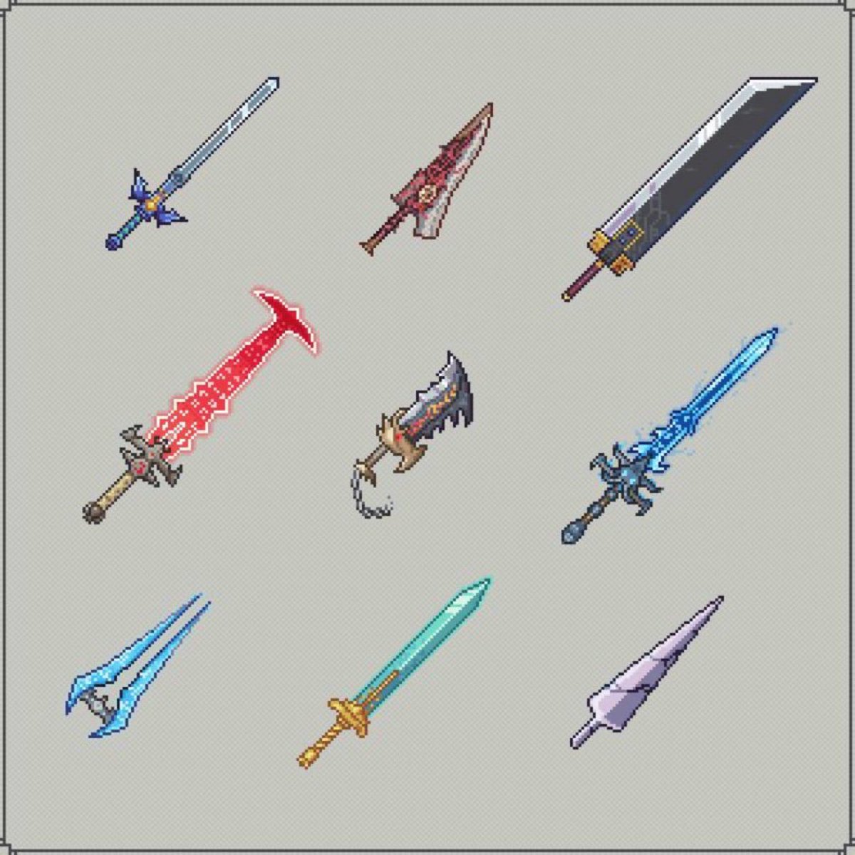 GamewithDave's tweet image. Which is gaming’s best sword?