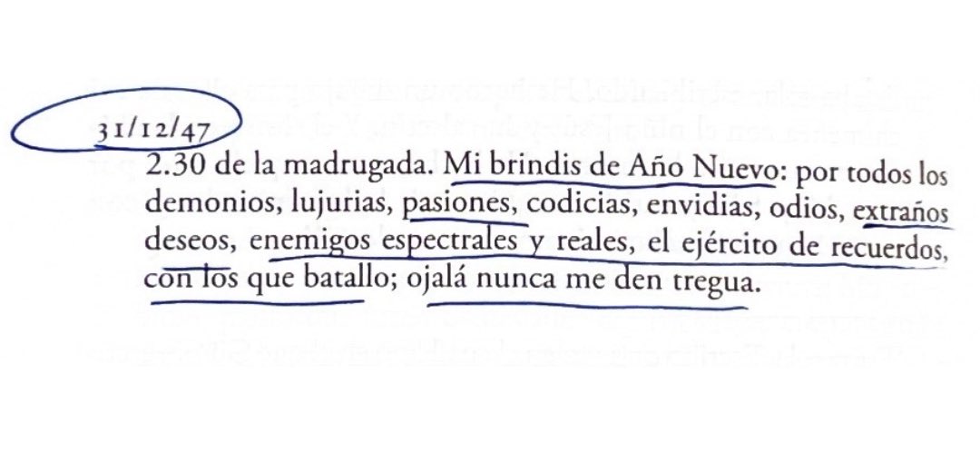 Patricia Highsmith escribía un 31 de diciembre de 1947 en sus diarios