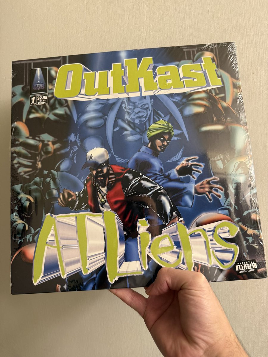Rame_574's tweet image. My newest addition to my vinyl collection, one of my personal all time favorite groups/albums right here!! #ATLiens
