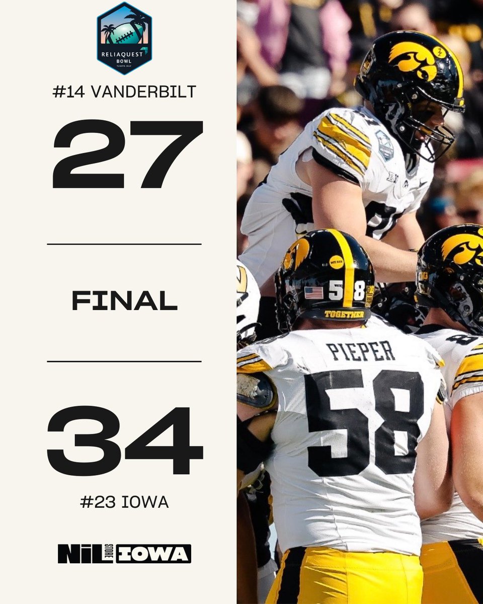 IowaNILStore's tweet image. DOWN GOES THE ANCHOR 💛🖤

GREAT WAY TO SEND OFF OUR SENIORS