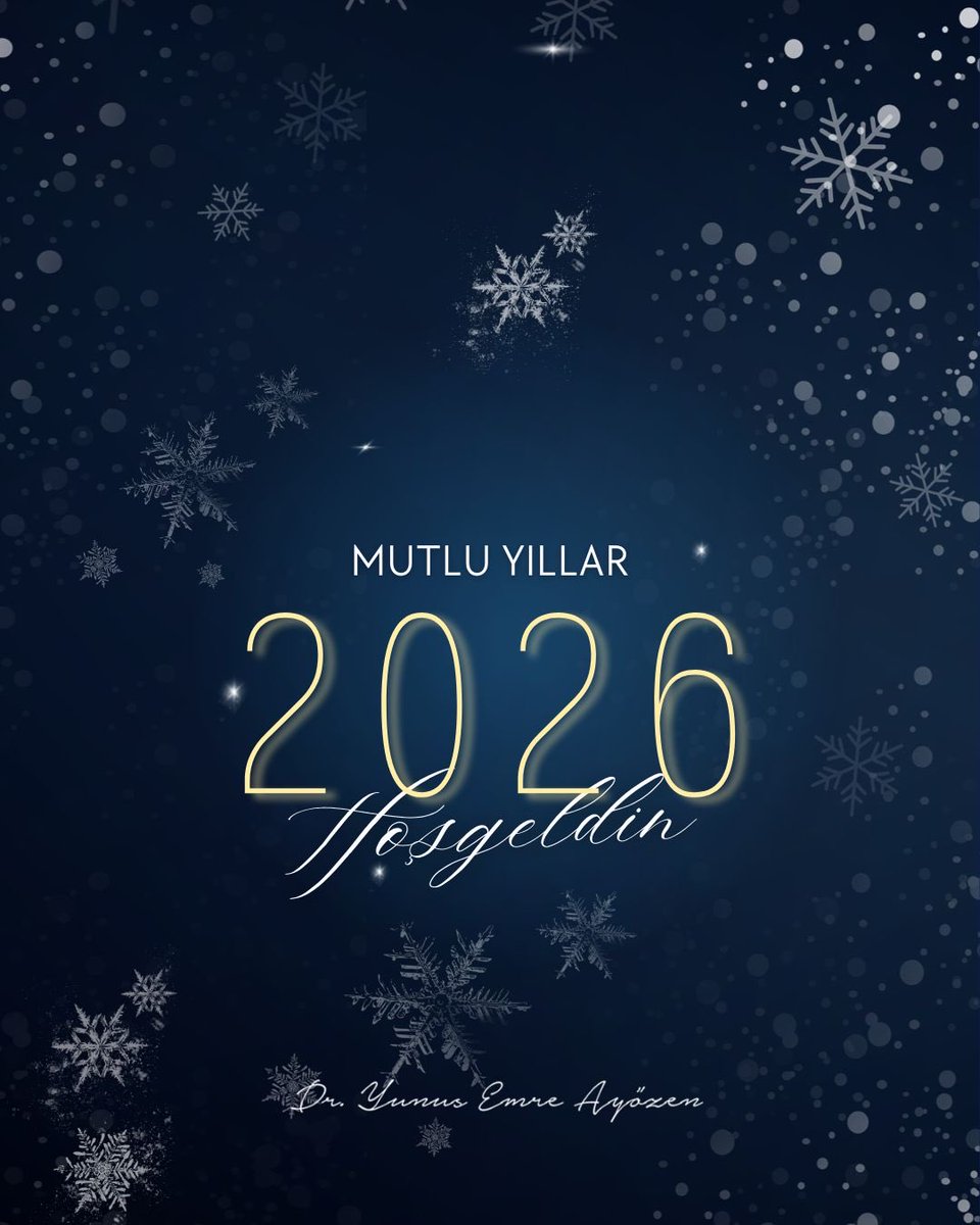 YEAyozen's tweet photo. Hoşgeldin #2026
Mutlu Yıllar Türkiyem. https://t.co/yEvYyNlls2