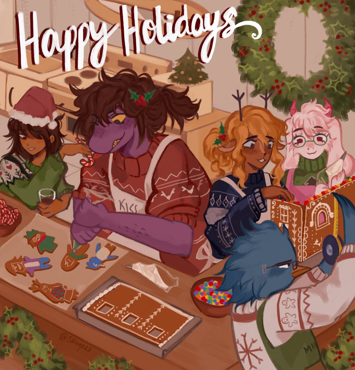 late merry christmas everyone and HAPPY NEW YEAR!!
#DELTARUNE #deltarunefanart