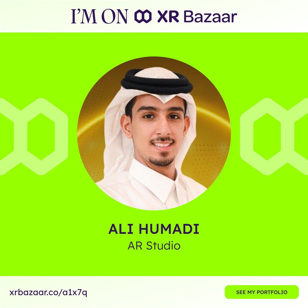 "6 full years in AR today! 💛✨  

Thank you Snap AR,<a href="/LensStudioDev/">Lens Studio</a> &amp; everyone who tried my lenses.  
You’re why I’m still here and growing.  

2026 coming stronger &amp; prettier, inshaAllah ♡ 

Happy New Year, creators &amp; real supporters! ♥️"
<a href="/SnapARCommunity/">Snap AR Community</a> 
ALI HUMADI 
👨🏻‍💻💛✨