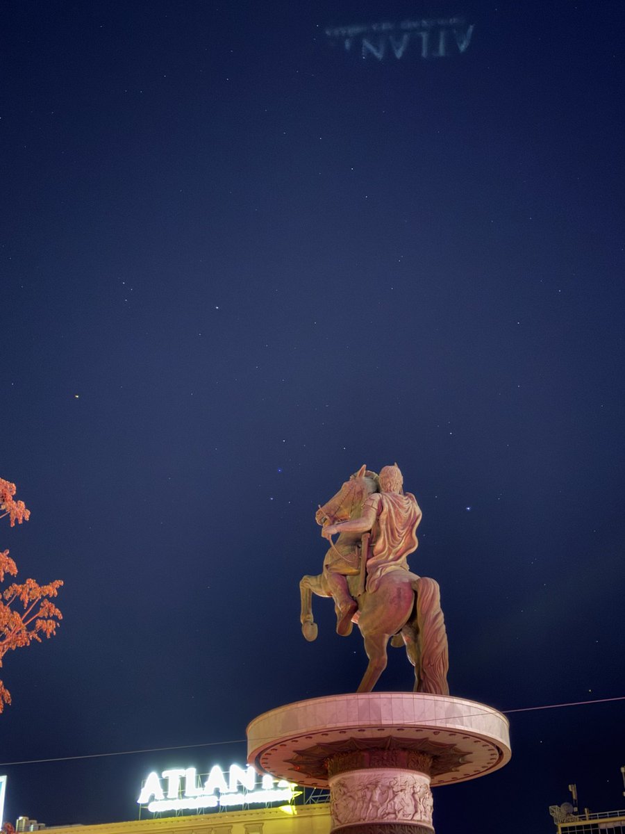 Alexander babayı şöyle orion takımyıldızıyla çektim bundan daha iyi kare yakalayamam