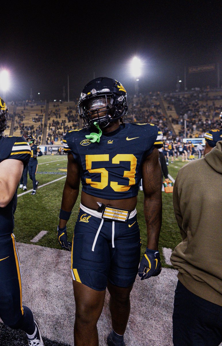 EzeOsondu1's tweet image. Thank you Cal
Ilb 6’2 230
3 years of Eligibility 
St/Practice Film
ready to work.