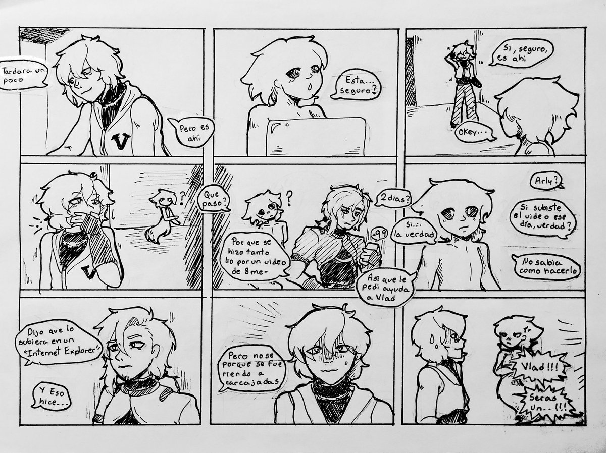 Perdonen la calidad, no tenía scaner xd
#fanart #Yezan135 #yezan 
<a href="/Yezan135/">Don Limón 🍋</a>