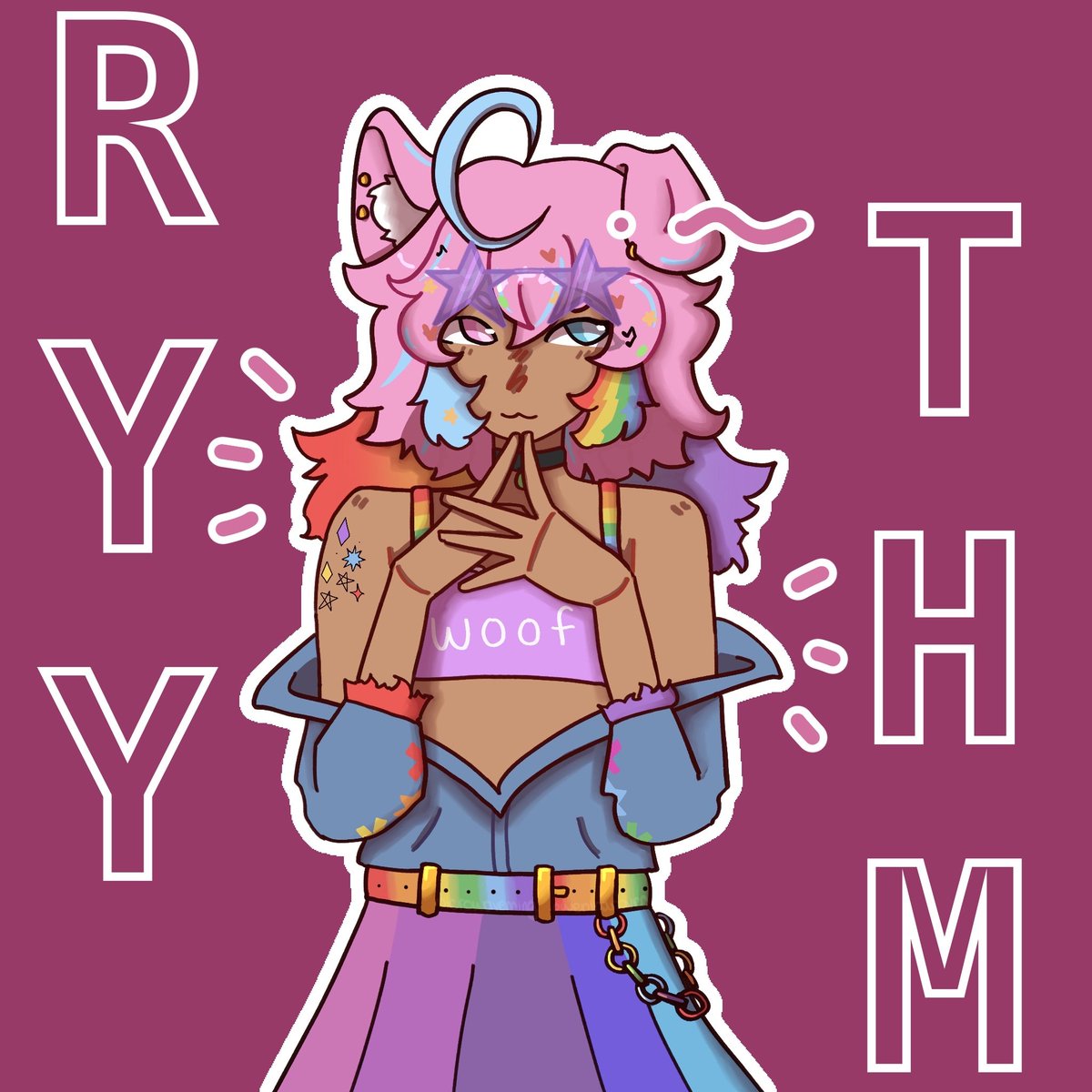 Ryythm 🌈💫「VRAVE」Arcade Dog VTuber tweet media