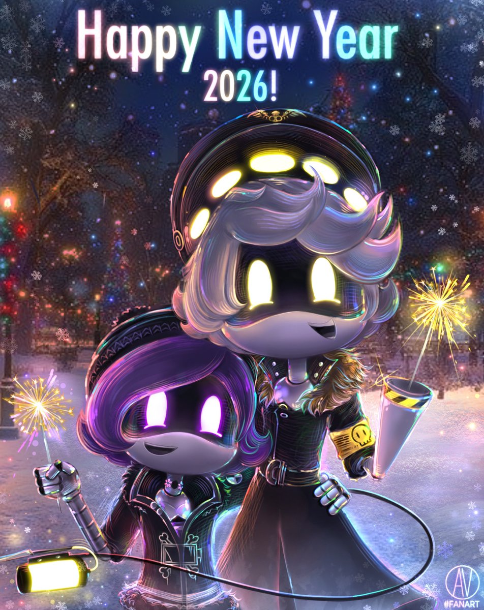 𝐇𝐚𝐩𝐩𝐲 𝐍𝐞𝐰 𝐘𝐞𝐚𝐫!
❄️✨
#Nuzi #SerialDesignationN #UziDoorman #murderdronesN #murderdronesUzi #murderdronesfanart