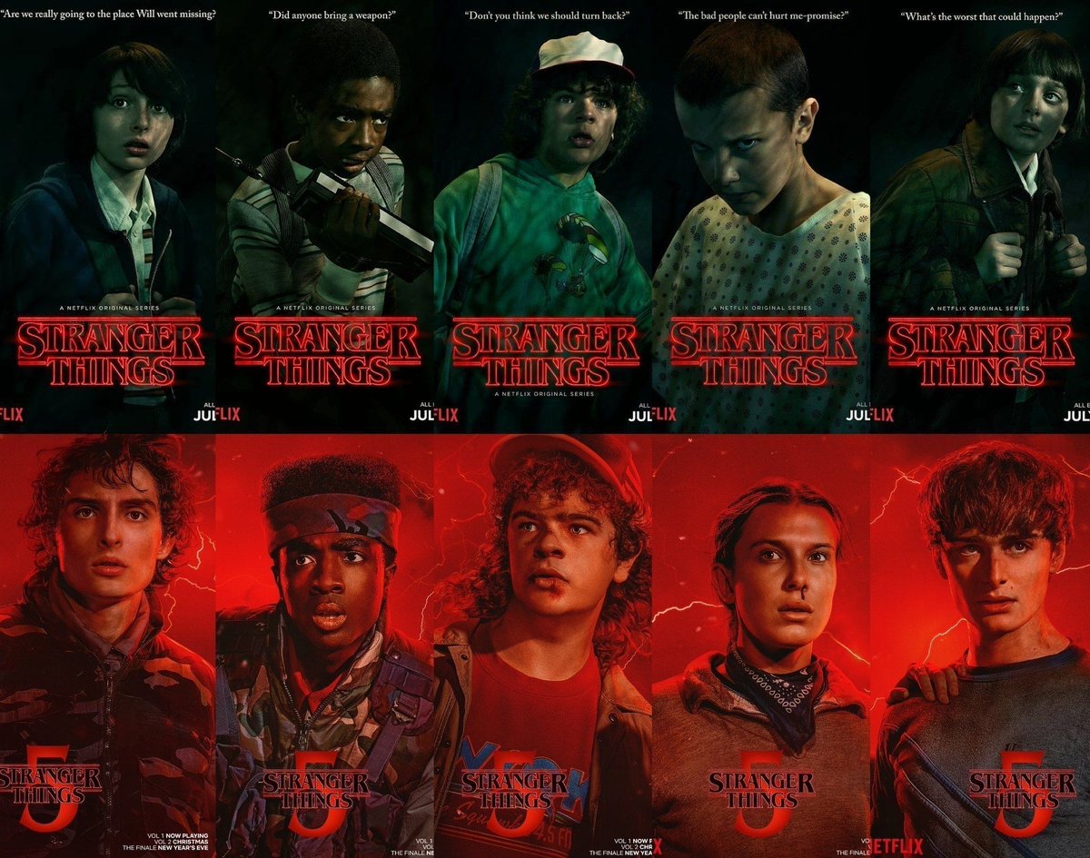 SEASON 1 VS SEASON 5