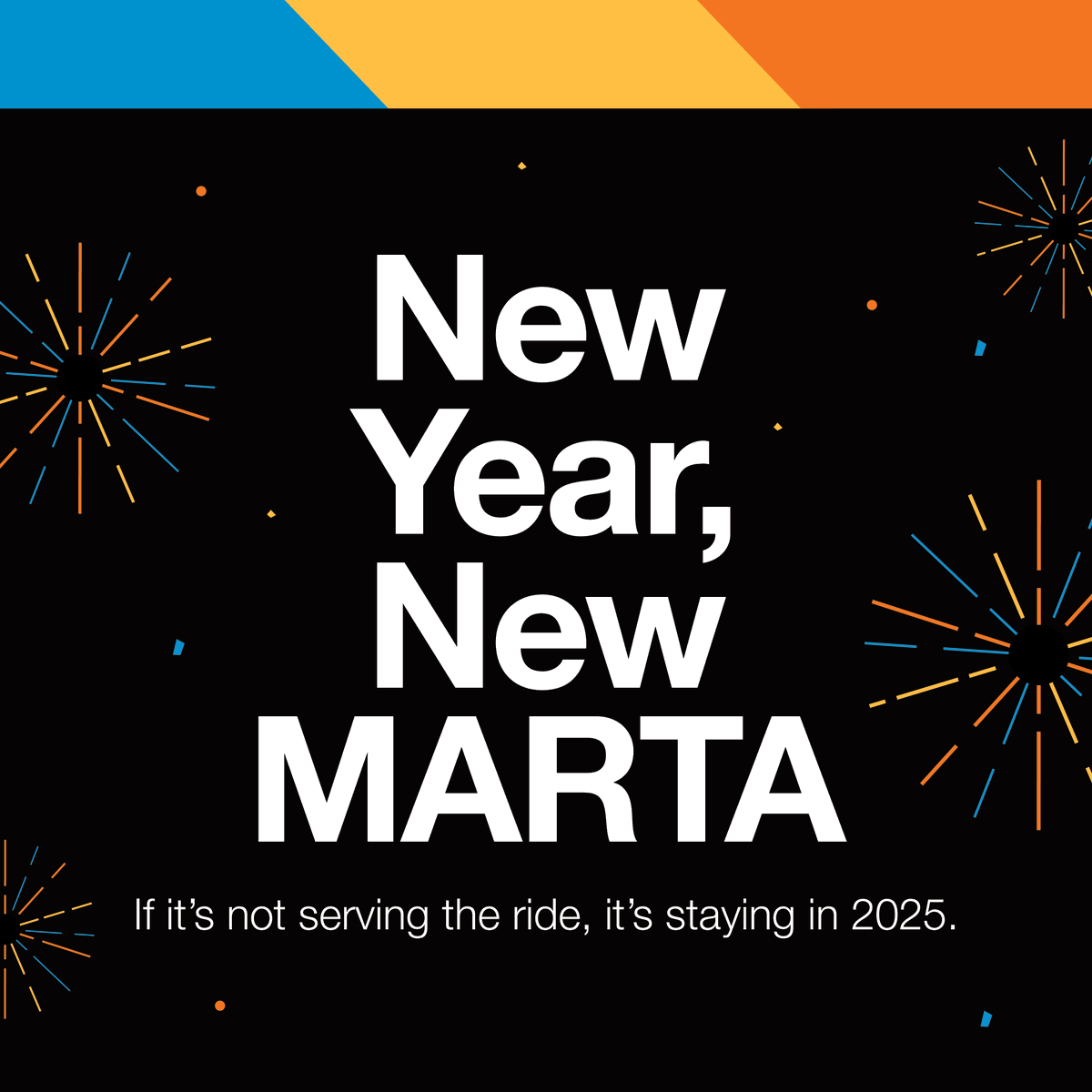 MARTAtransit's tweet photo. 🎉New Year, New MARTA! 🙌  

#LetMARTADrive #BetterBreeze #CQ400 #NextGenBus #RapidAline #MARTAReach https://t.co/E3yLwRAVWu