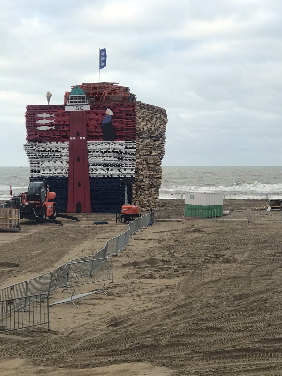 Brand in Scheveningen