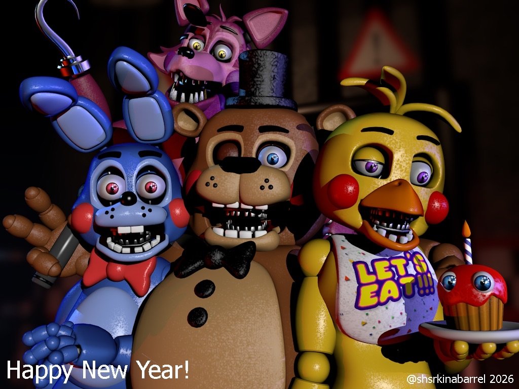HAPPY NEW YEAR! :>
#FNAF