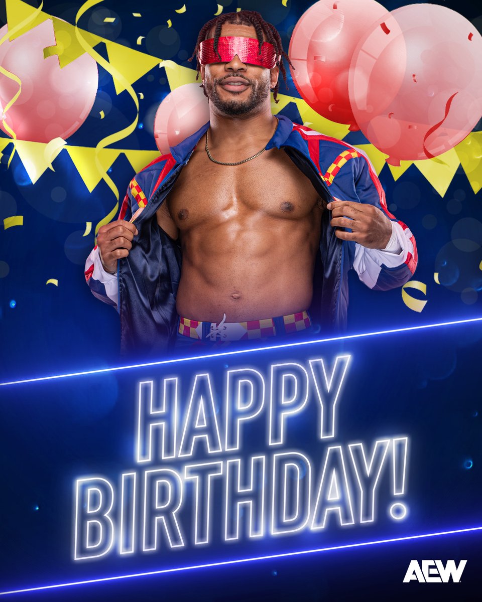 AEW's tweet image. Happy Birthday! @Jet2Flyy 🎁