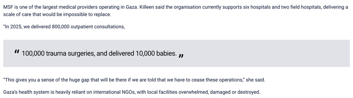 MichaelWestBiz's tweet image. Dear @AlboMP please expel Israel's Ambassador to Australia @MaimonAmir 

Doctors without Borders (MSF) speaks with @sstephanietrann about Netanyahu expelling 37 humanitarian orgs from Gaza.

michaelwest.com.au/israel-bans-ms…