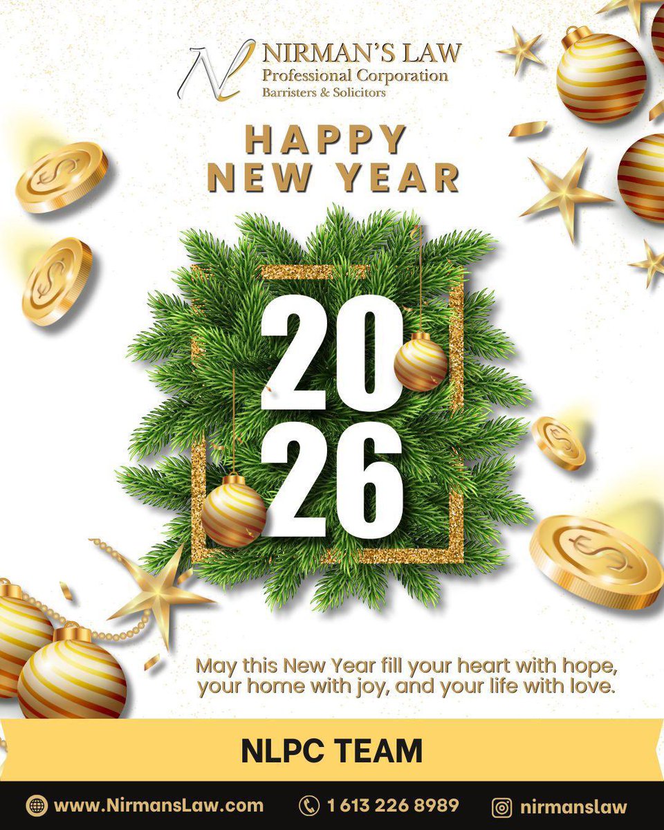 Happy New Year 2026! 

Wishing our clients and community a year filled with success, joy, and new opportunities. Thank you for your continued trust.

#HappyNewYear2026 #NLPC