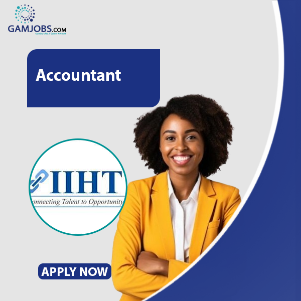 IIHTGambia Limited is looking for an Accountant. Applicant should have a Bachelor’s degree in accounting or a minimum of 5 years of working experience in a related field. To apply, click gamjobs.com/jobs/accountan…. Deadline: January 15, 2026