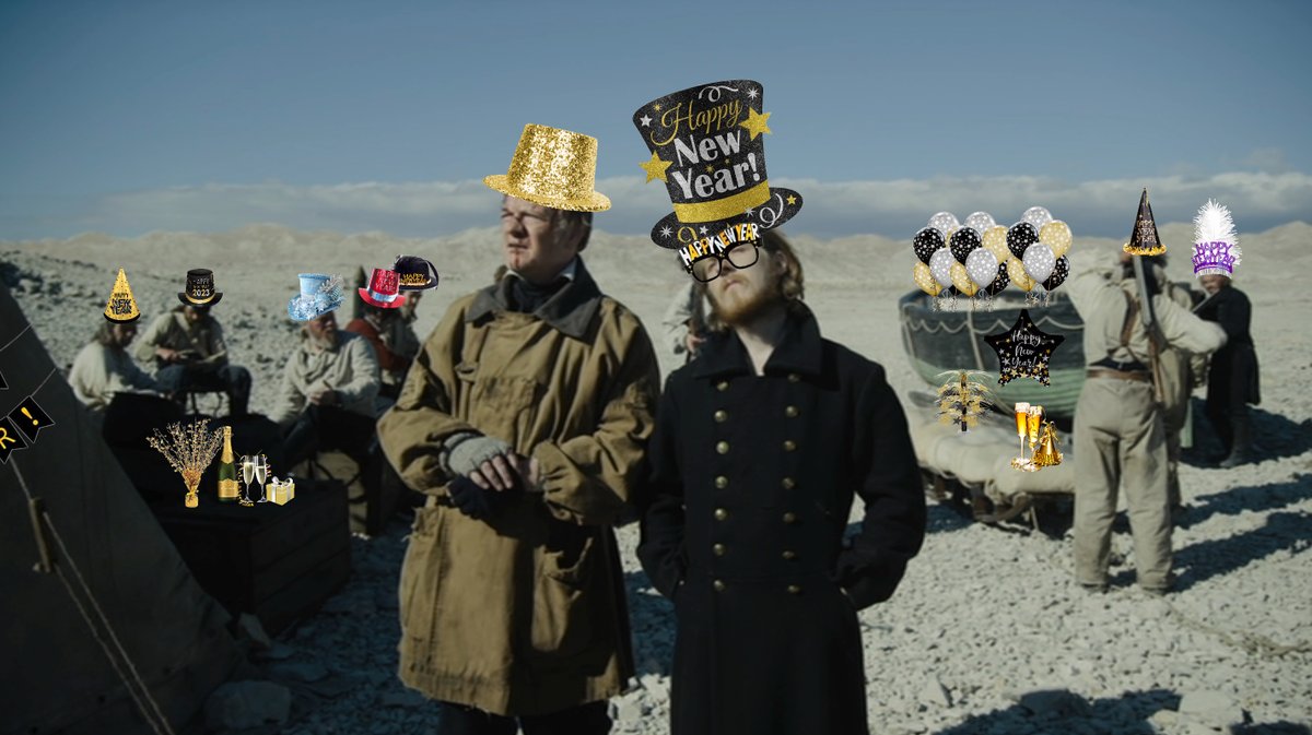 AlysofBath's tweet image. Happy last "It's a Wednesday" of the year, or Francis Crozier and the Absolutely Worst New Years Party Ever.