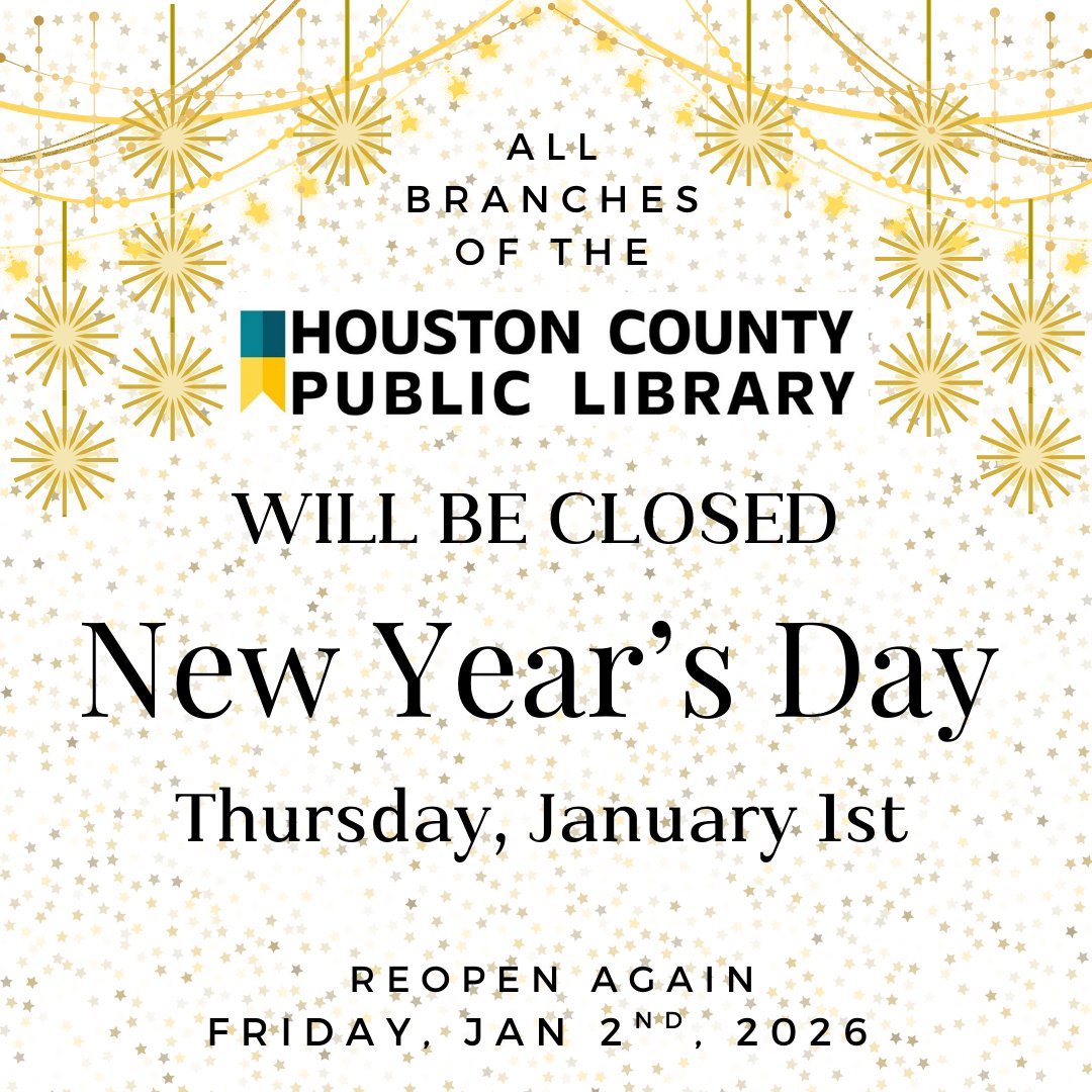 Houston County Public Library System tweet media