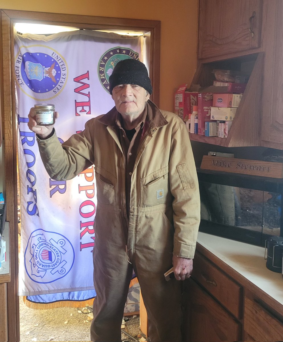 <a href="/BirdysBees/">Birdys Bees Apiary</a>  <a href="/JohnDParody/">( Parody ) John Denver ✌️</a> 
Thank you so much for the honey. He can't wait to try it.