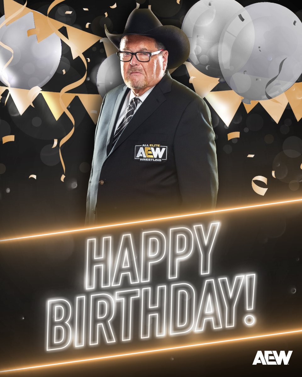 AEW's tweet image. Happy Birthday! @JRsBBQ 🎁