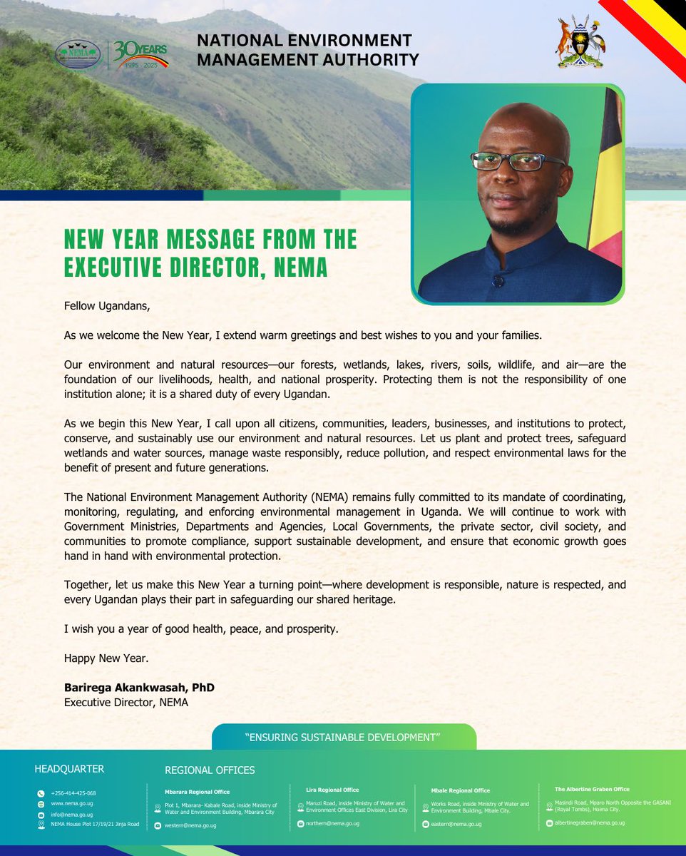 National Environment Management Authority (NEMA) tweet media