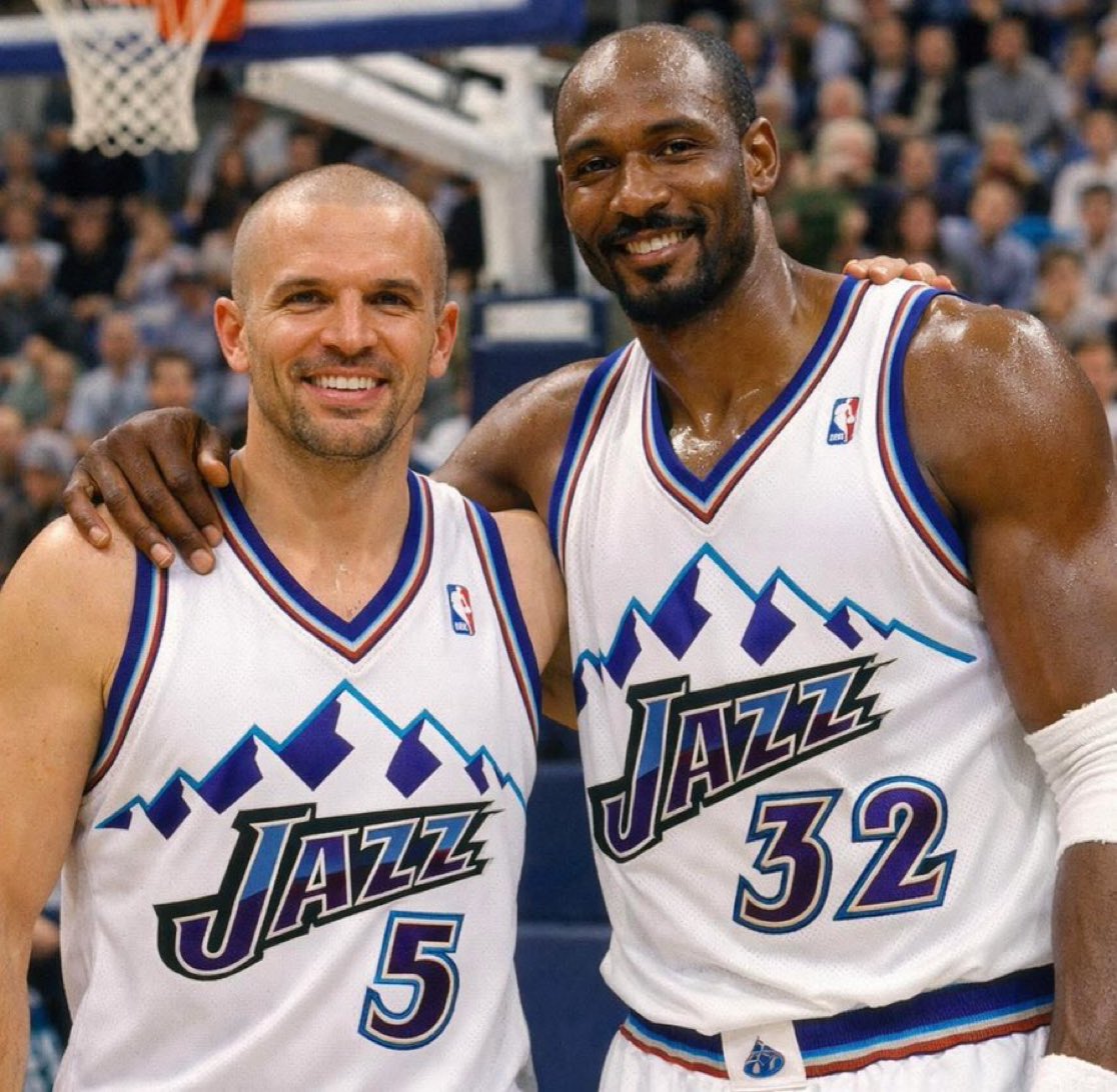 VinnysCorner1's tweet image. Replace John Stockton with Jason Kidd and the Jazz wins multiple Championships in the 90s

True or False??
