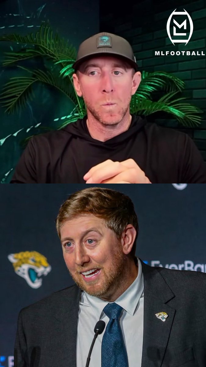 MLFootball's tweet image. TRENDING: #Jaguars head coach Liam Coen looks has gone viral for looking like a completely different person today after spending a just couple months in Jacksonville…

🤯🤯🤯

Coen looks like a completely different person.