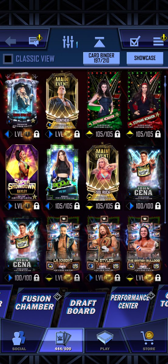 ribis2005's tweet photo. @WWESuperCard Stephanie and updated roster !!!!! https://t.co/5ZT8qfJBKM