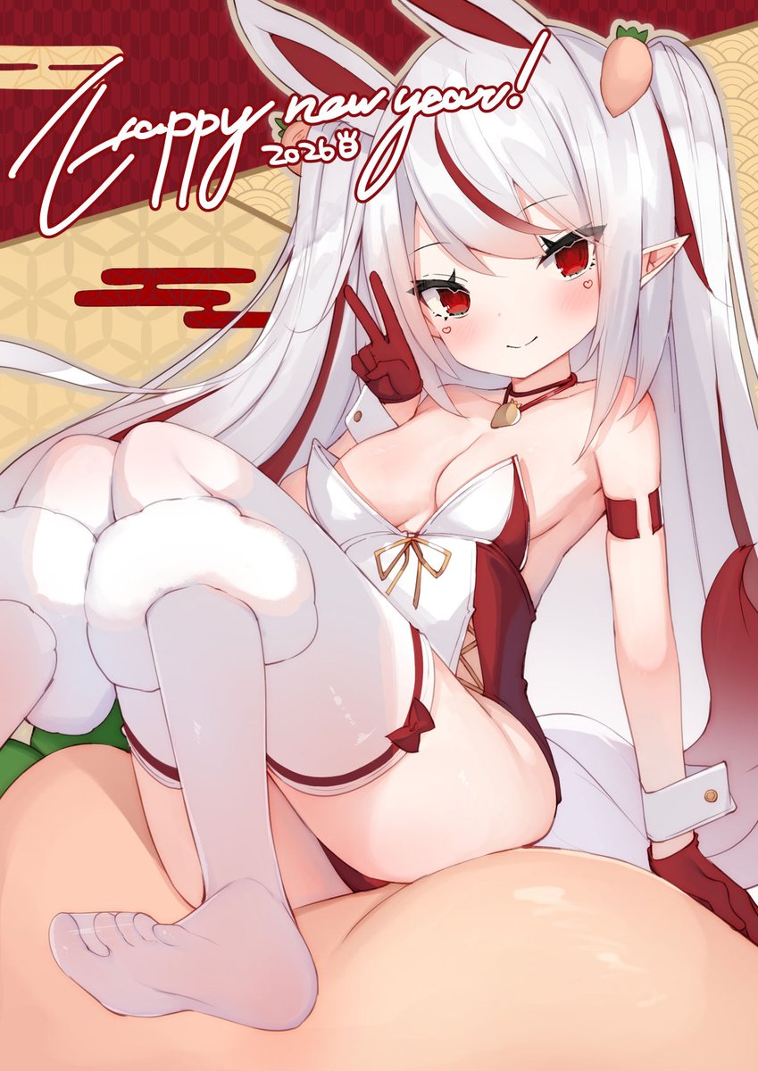 あけましておめでとうございます🥕
仕事のほかにも体調を崩すことが多く、あまり創作をがんばれなかった去年だったので
今年はまず健康第一にしていきたいです‥!
2026年も見守っていてもらえたらうれしいです🙇‍♀️ 