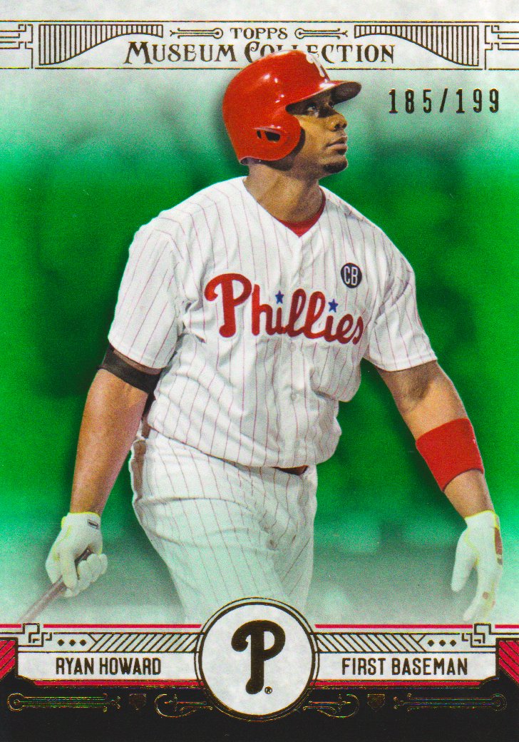 BenPSA10's tweet image. Check out Ryan Howard 2015 Topps Museum Collection Green /199 #39 ebay.us/m/JogrS4 

#eBay #BaseballCards #SportsCards #TheHobby #Collect #RyanHoward #Topps #MuseumCollection #Numbered #Phillies
