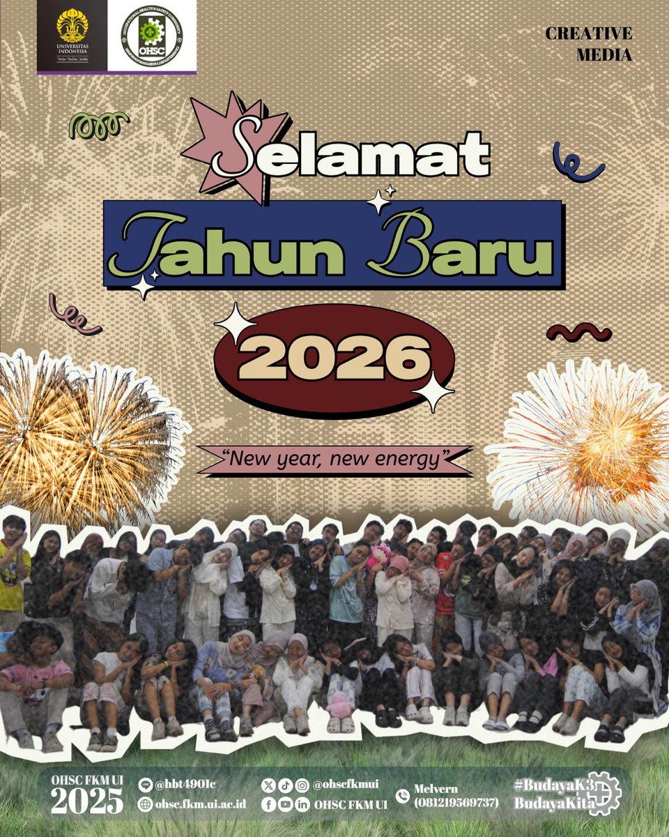 Happy New Year 2026! 🥳🎊

Semoga 2026 menjadi tahun yang penuh makna, warna, dan dampak positif bagi kita semua 🌟

#HappyNewYear2026