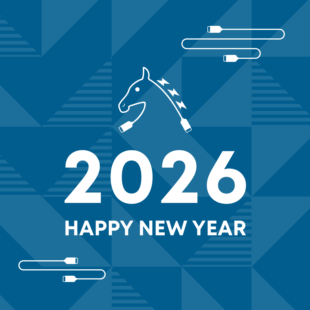 Eufy_JP's tweet image. ＼HAPPY NEW YEAR 🐎／

あけましておめでとうございます🎍

2026年も生活に寄り添うスマートホームブランドとして、ロボット掃除機、セキュリティカメラ、紛失防止トラッカーなど皆様にさまざまな製品をお届けしていきます🐴✨

今年も #Eufy をどうぞよろしくお願いいたします！