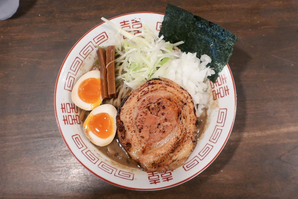 麺屋みつば＋クローバー@南栗橋にて、あつ蕎麦並。「つけ麺」のレベル