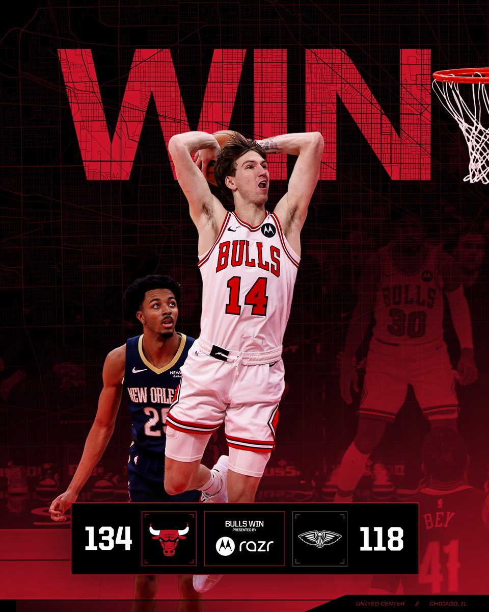 chicagobulls's tweet image. Leaving 2️⃣0️⃣2️⃣5️⃣ with a BULLS WIN.