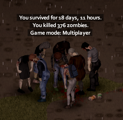 hydrodynamo_'s tweet photo. A vast improvement from my on-stream first play of Project Zomboid last week 🦇🩸

Progress! 💜 https://t.co/Z50qRhxi7o
