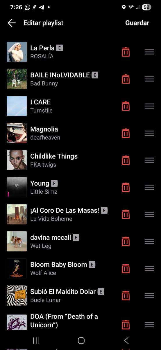 Mi tradicional top 10 de canciones, escogido a mano, no weapons #topcancanciones #2025
