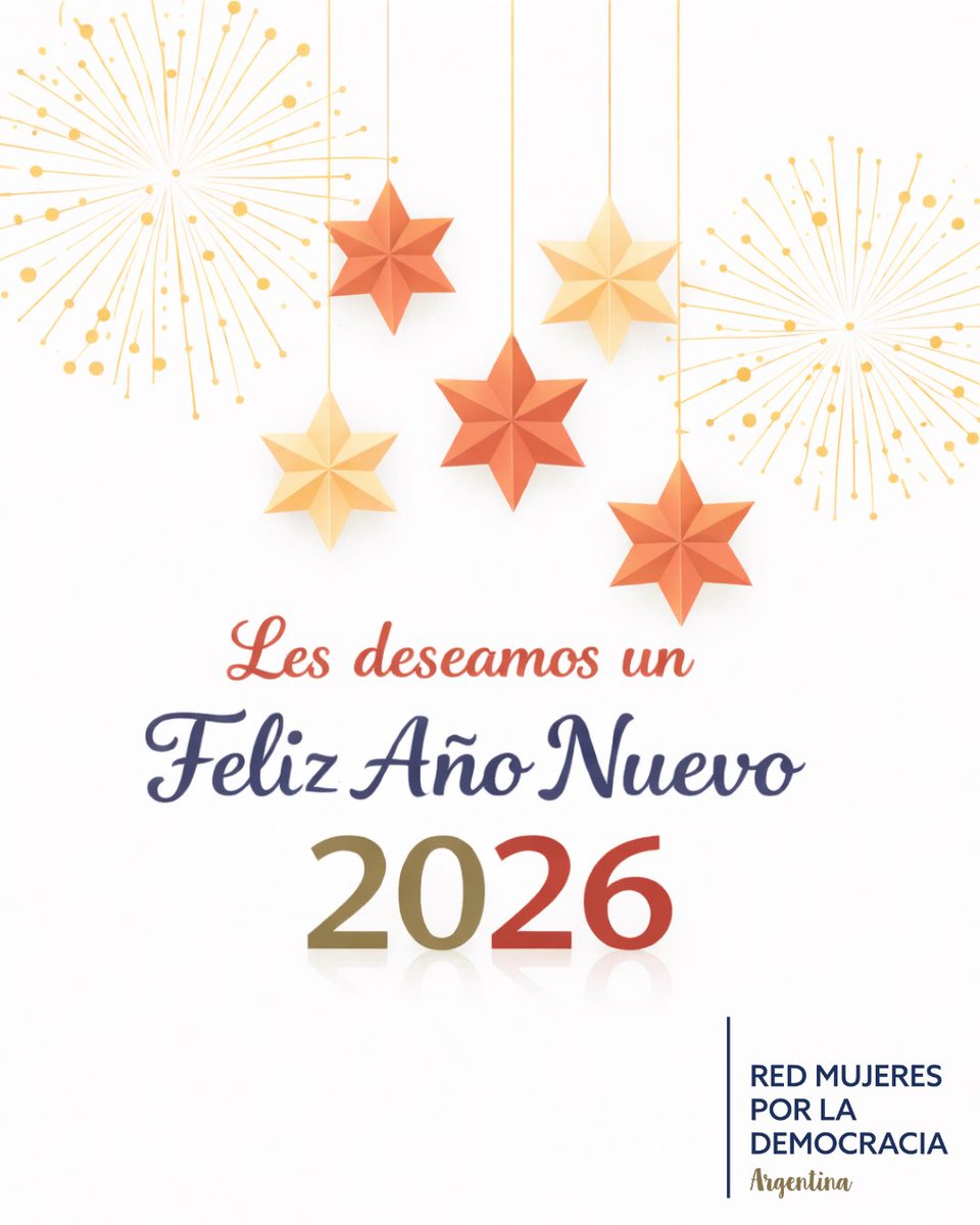 ✨ 2026
Iniciamos un nuevo año reafirmando nuestro compromiso con el diálogo, el trabajo colectivo y una democracia más justa y equitativa.

Seguimos fortaleciendo la participación de las mujeres en la vida pública. 💜