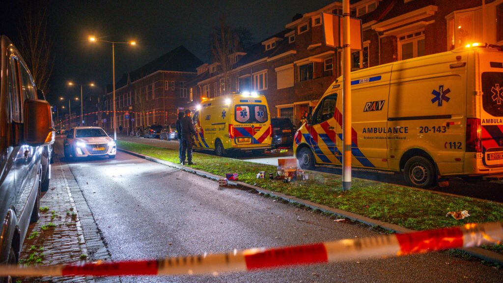 Ernstig ongeval op de Noordsingel in Bergen op Zoom tijdens nieuwjaarsnacht