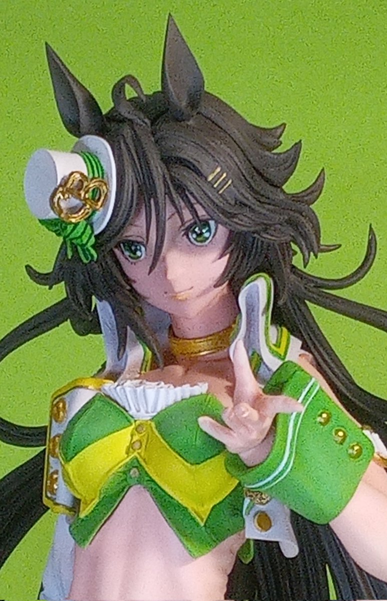 午年ということで #ウマ娘 より 鉄虎竜さんのガレージキット