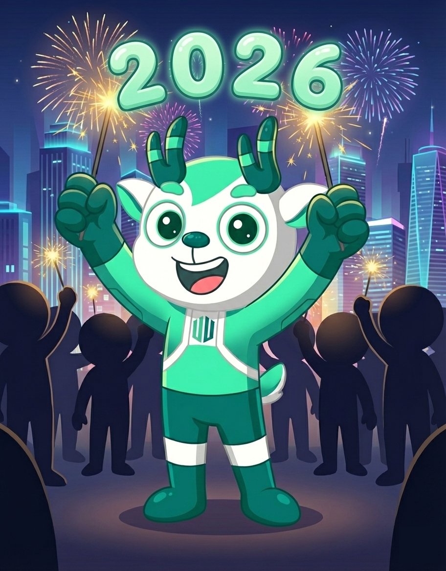 u2u_xyz's tweet photo. 🎆 Happy New Year 2026

Thanks to everyone who kept signing txs, shipping code, and building through the cycles 🤝

New year, new blocks 🌐 https://t.co/iPNEPM2Hmr