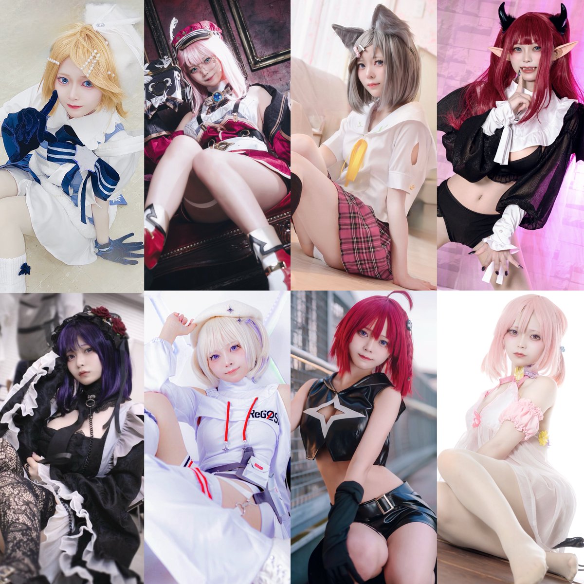 pppiiinnnyyyat's tweet image. 2025年コスプレを初めて1年でなんと24着と沢山コスプレしました〜❕❕

今年もたくさーんコスプレする予定なので、イベントやスタジオなど撮影のお誘いお待ちしてます（՞  . .՞)"❤︎🎀

 #コスプレ総決算2025 
 #カメラマンさんと繋がりたい 
 #コスプレイヤーさんと繋がりたい